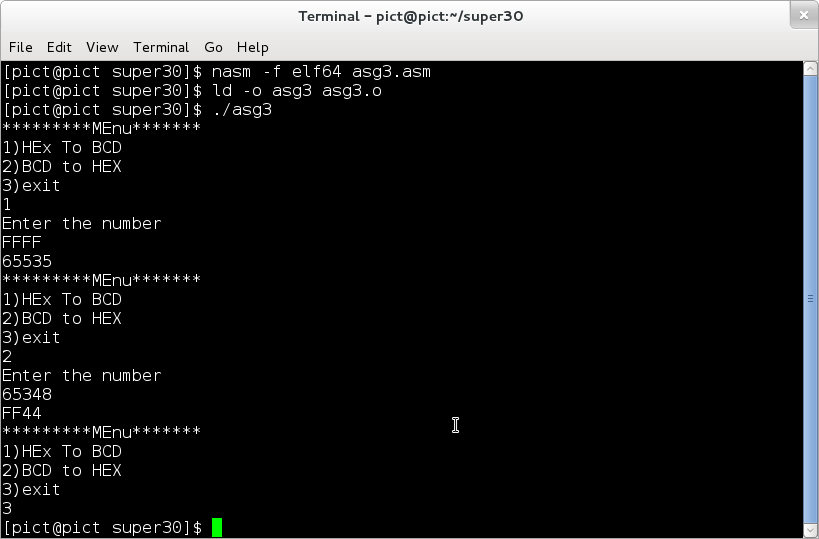 Hex to bcd and Bcd to hex Learning in Bytes