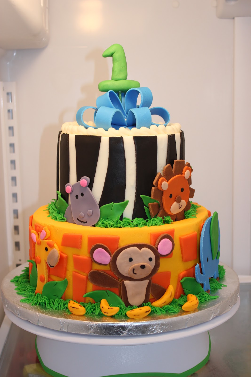 jungle cake designs