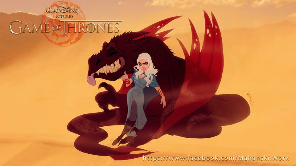 Versión Disney de Juego de Tronos - Daenerys