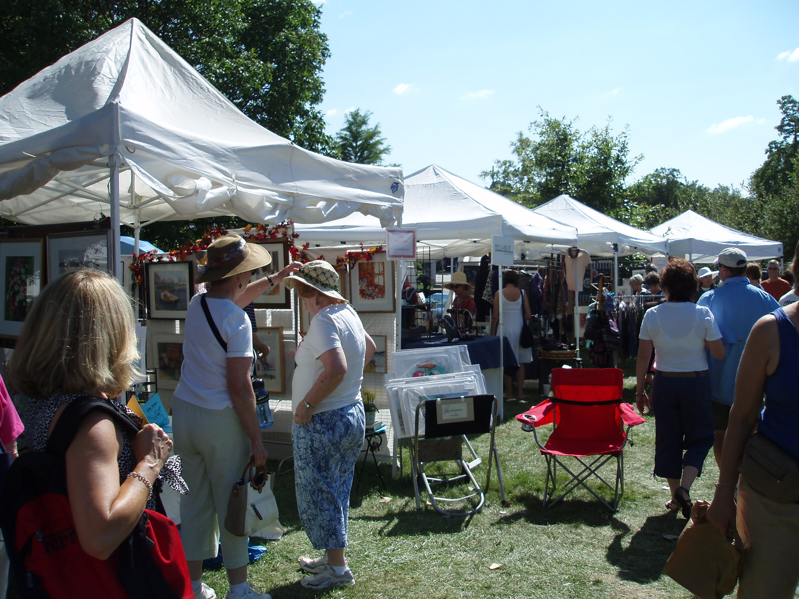 Hudson Society of Artists Art on the Green, August 2728, 2011