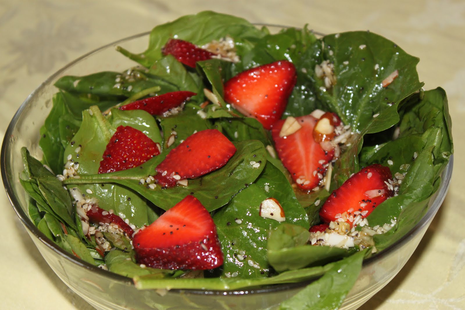 The Recipe Nut | Best Recipes and Cooking Ideas: Strawberry Spinach Salad