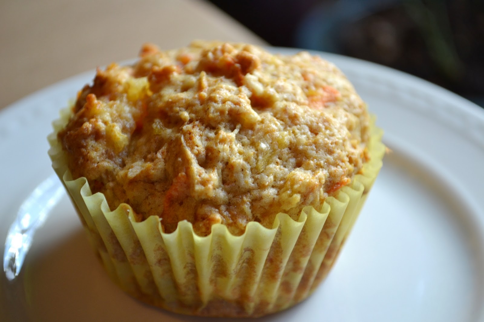 The Handwork Chronicles Carrot pineapple muffins