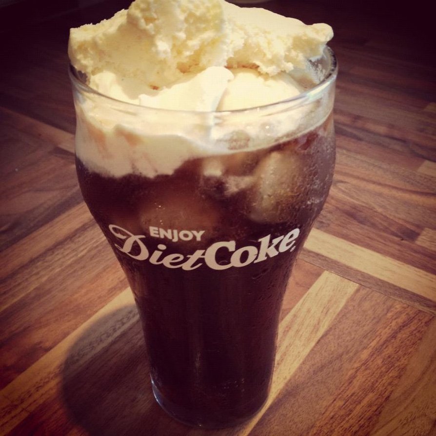 Real College Student of Atlanta Office party idea {Coke float party}