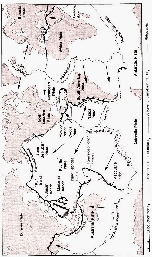 What is Plate Tectonics as Earthquake Terminology? What are Aseismic