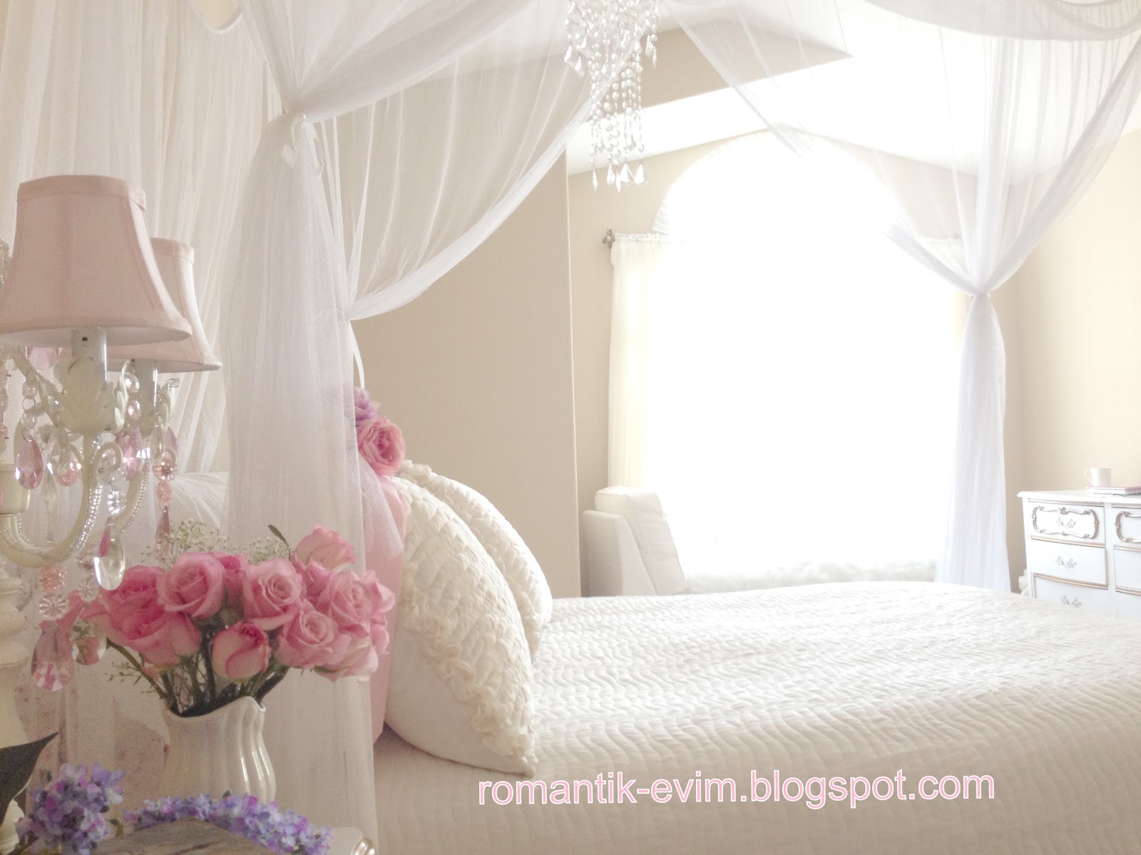 My Shabby Chic Home Romantik Evim Romantik Ev Romantik evMy