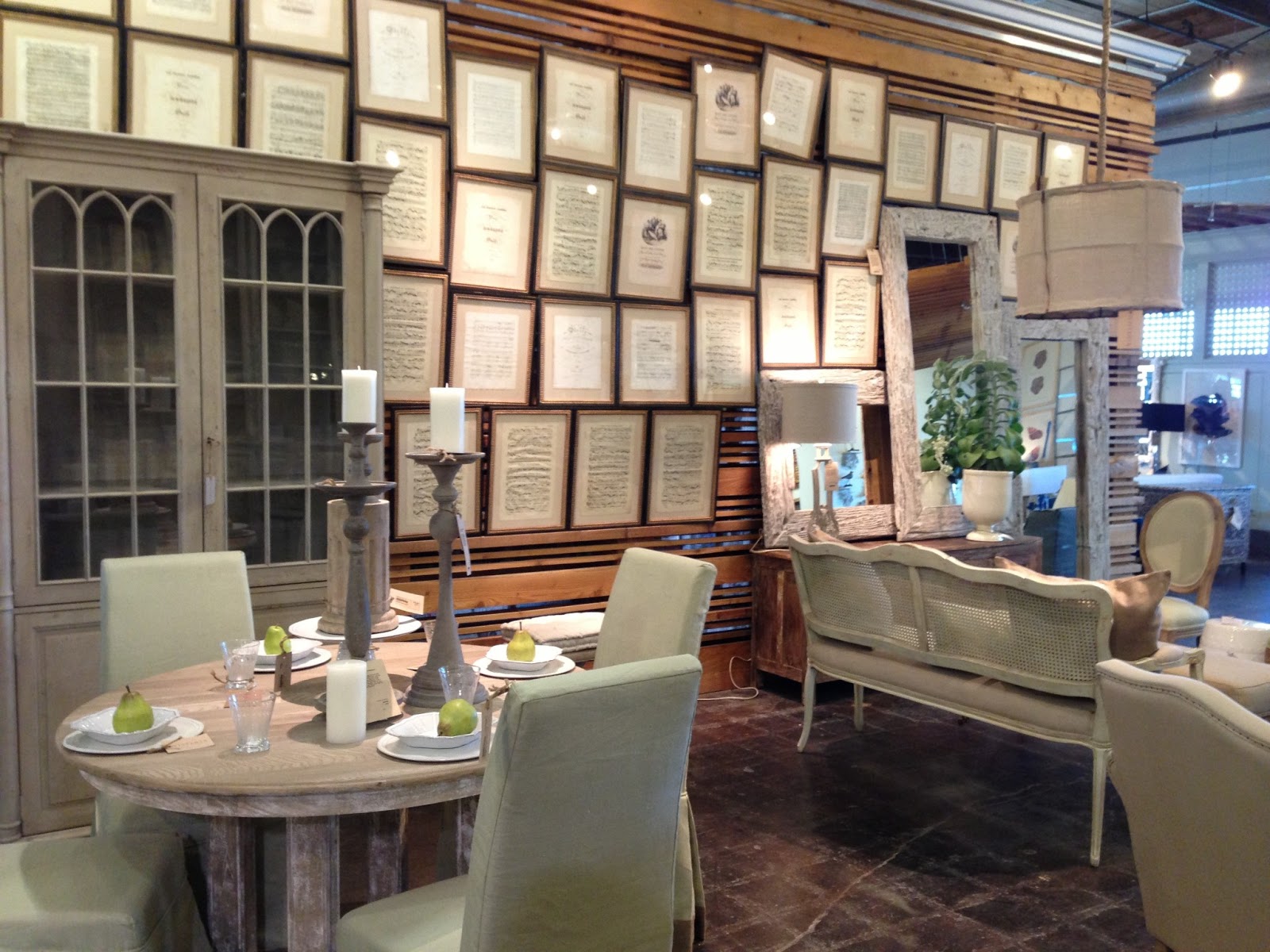 My visit to the Wisteria outlet in Dallas! Furniture Gallery
