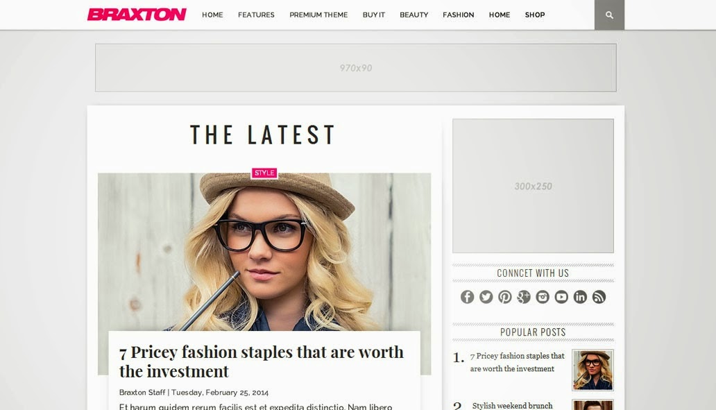 Fashion Blogger Templates Blogspot Templates |Responsive Blog Themes|Free Blogger ...