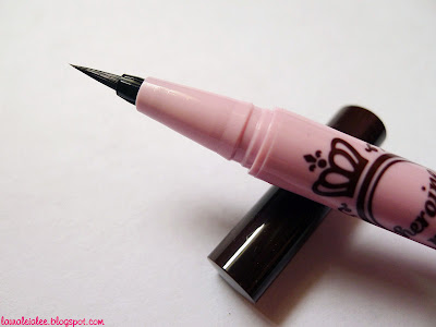 kiss brown eyeliner liquid heroine smooth thin limited edition 1mm brush tip ultra making