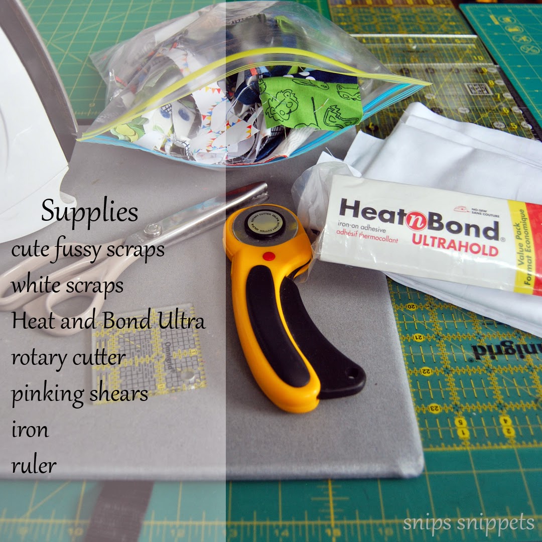 snips snippets Fabric Stamp Tutorial