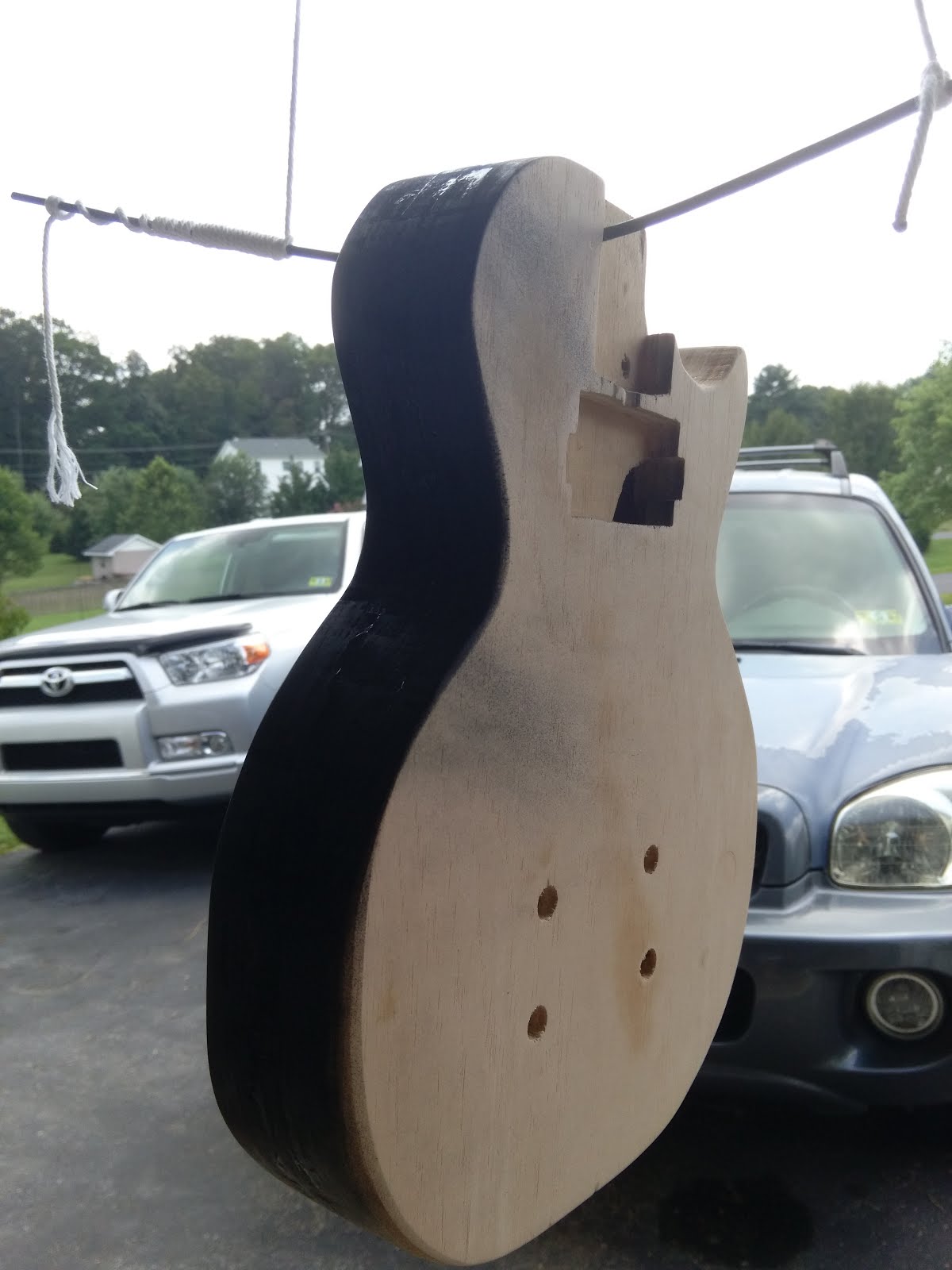 [Mattwins] Building a Guitar Body from Plywood, part II of III