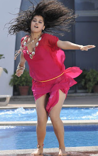 South indian actress Tapasee in bikini Having Fun1