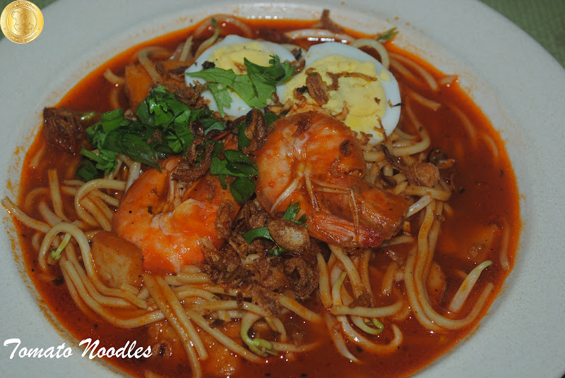 PATYSKITCHEN EGG NOODLES IN TOMATO GRAVY / MEE KUAH TOMATO