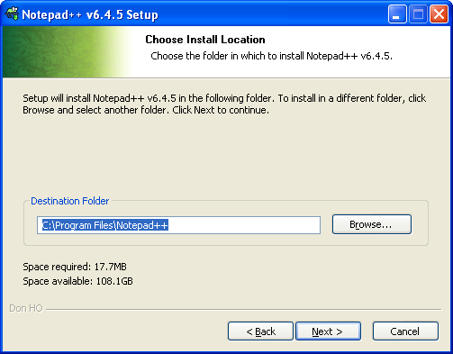 pip install notepad++ pip install notepad++