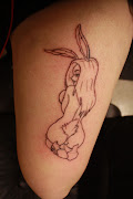 . woman's playful spirit and sexyness, with an underlying hint of . bunny girl tattoo by pinupmom