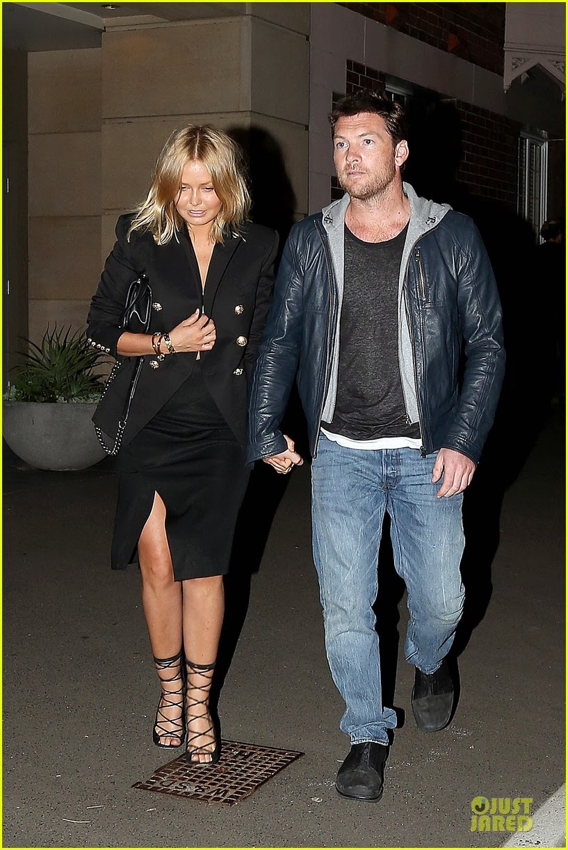 Celeb Diary: Sam Worthington & Lara Bingle in Sydney, Australia