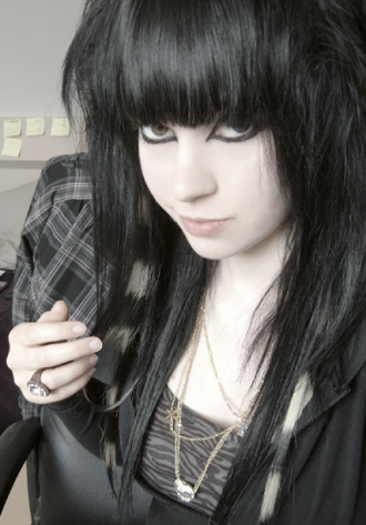 emo hair black emo hair black