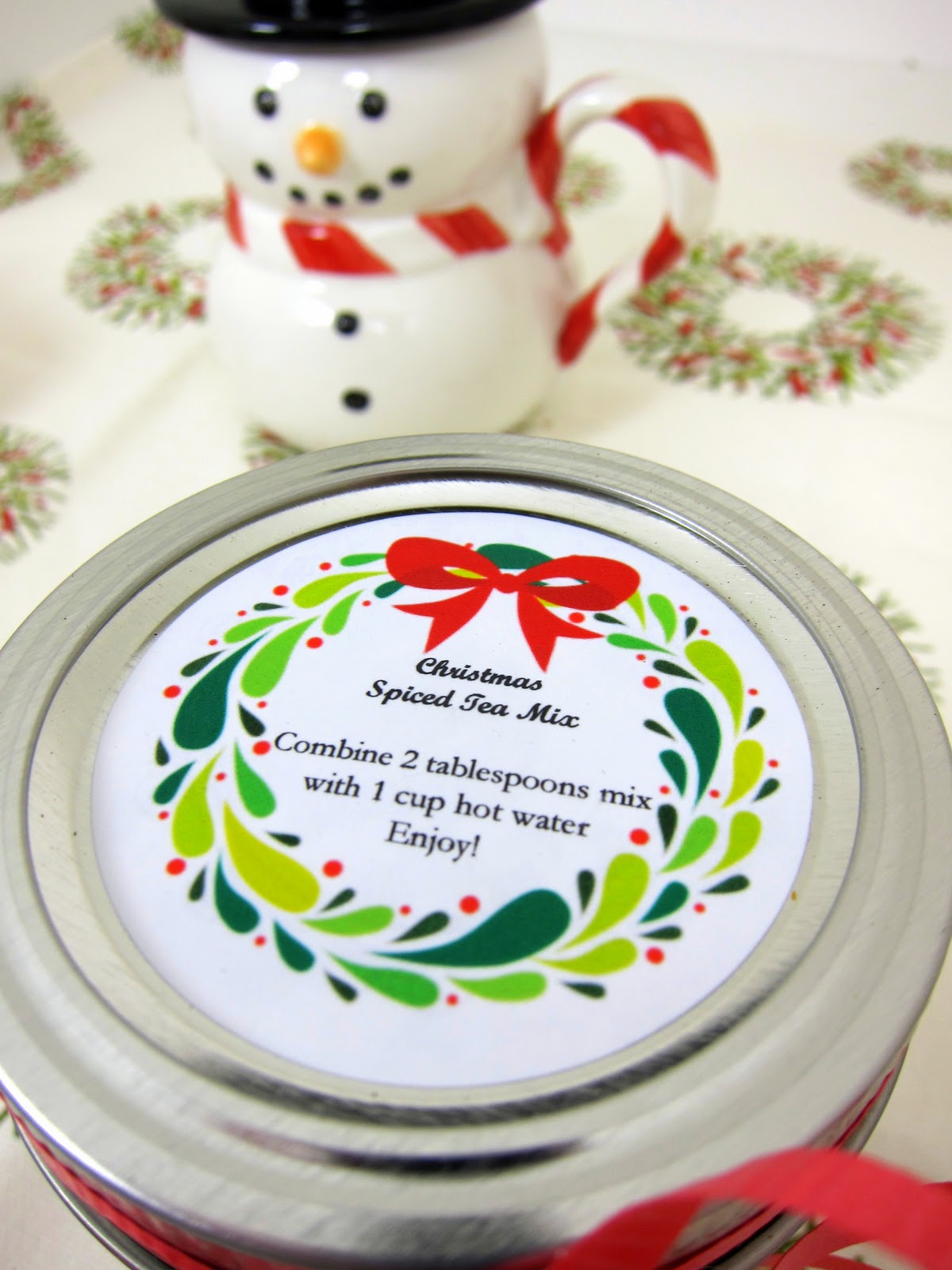 Christmas Spiced Tea Mix - Plain Chicken