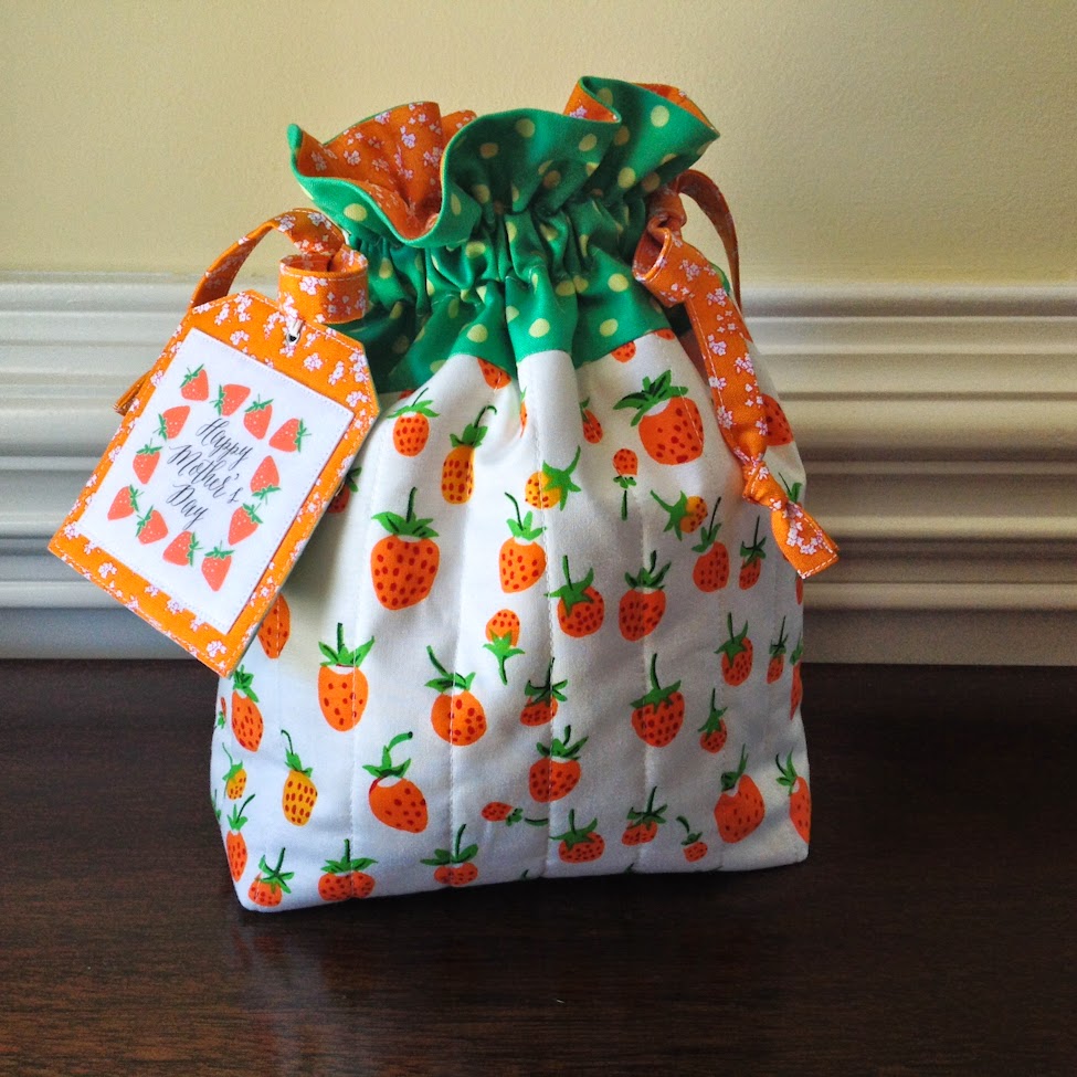 . Quilted Drawstring Bags