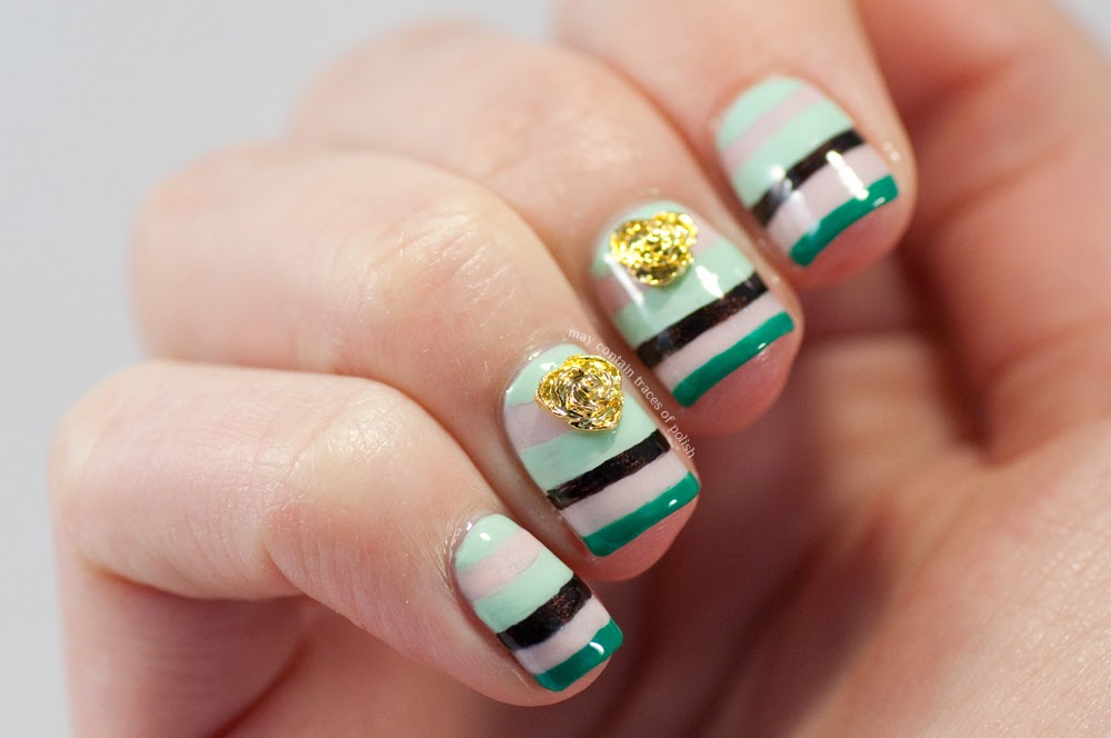 3d Roses Nail Art May Contain Traces Of Polish