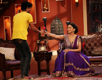 Madhuri Dixit & Huma promote 'Dedh Ishqiya' on Comedy Nights with Kapil
