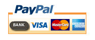 Bestel met Paypal of Credit Card