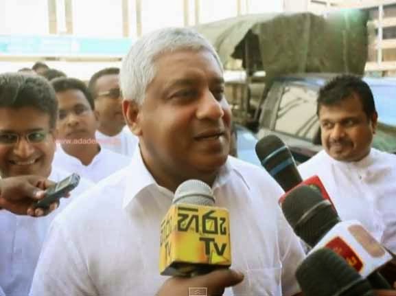 Tiran Alles speaks about Champika Ranawaka Tiran Alles speaks about Champika Ranawaka
