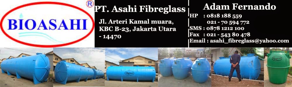 Septic Tank Fiberglass, PT Asahi Fibreglass, Septictank Fiberglass