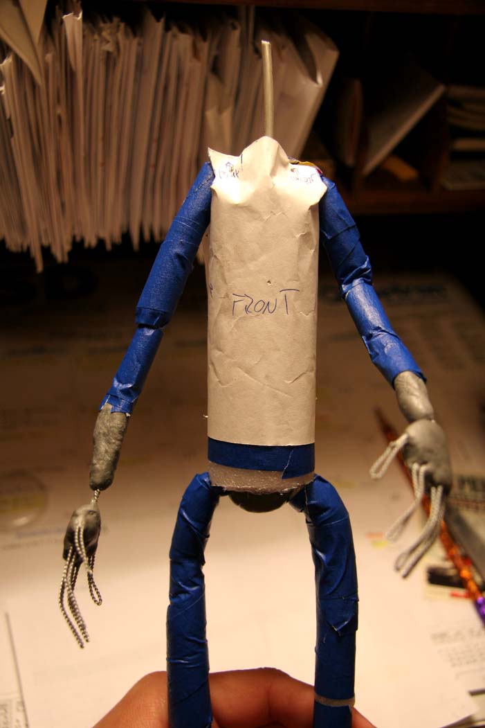 The Hollow Boy Production Blog Puppet Fabrication (Built Up Method