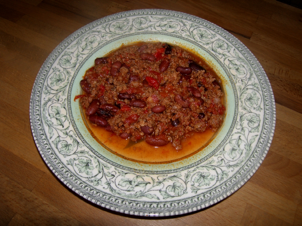 Maigrir avec la méthode Montignac phase 1. Chili con carne à bas IG