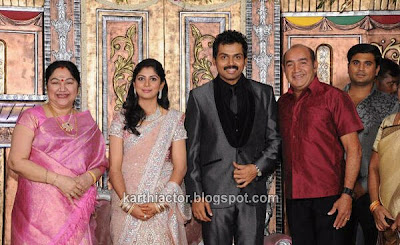 Actor Karthi Wedding Reception Photos