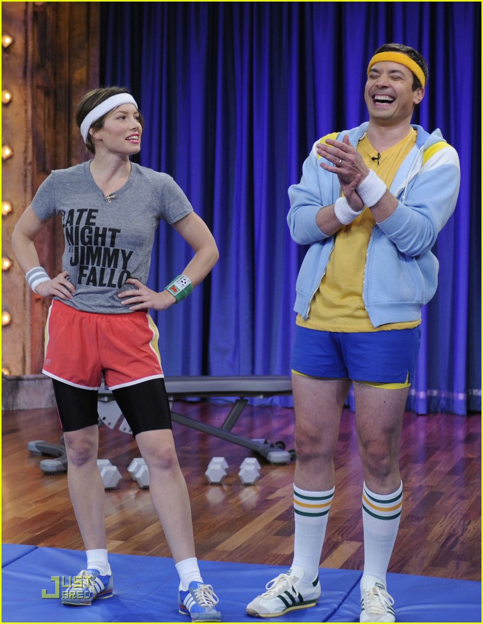 scorpionsinarkham Jessica Biel Workout