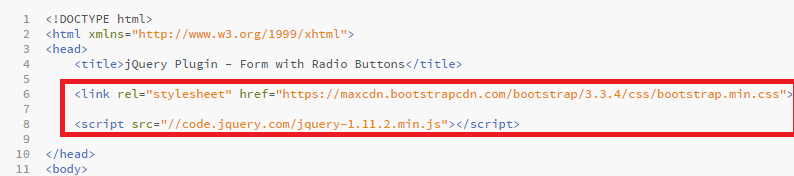 How to code a jQuery Plugin for HTML Form with Radio Buttons 3