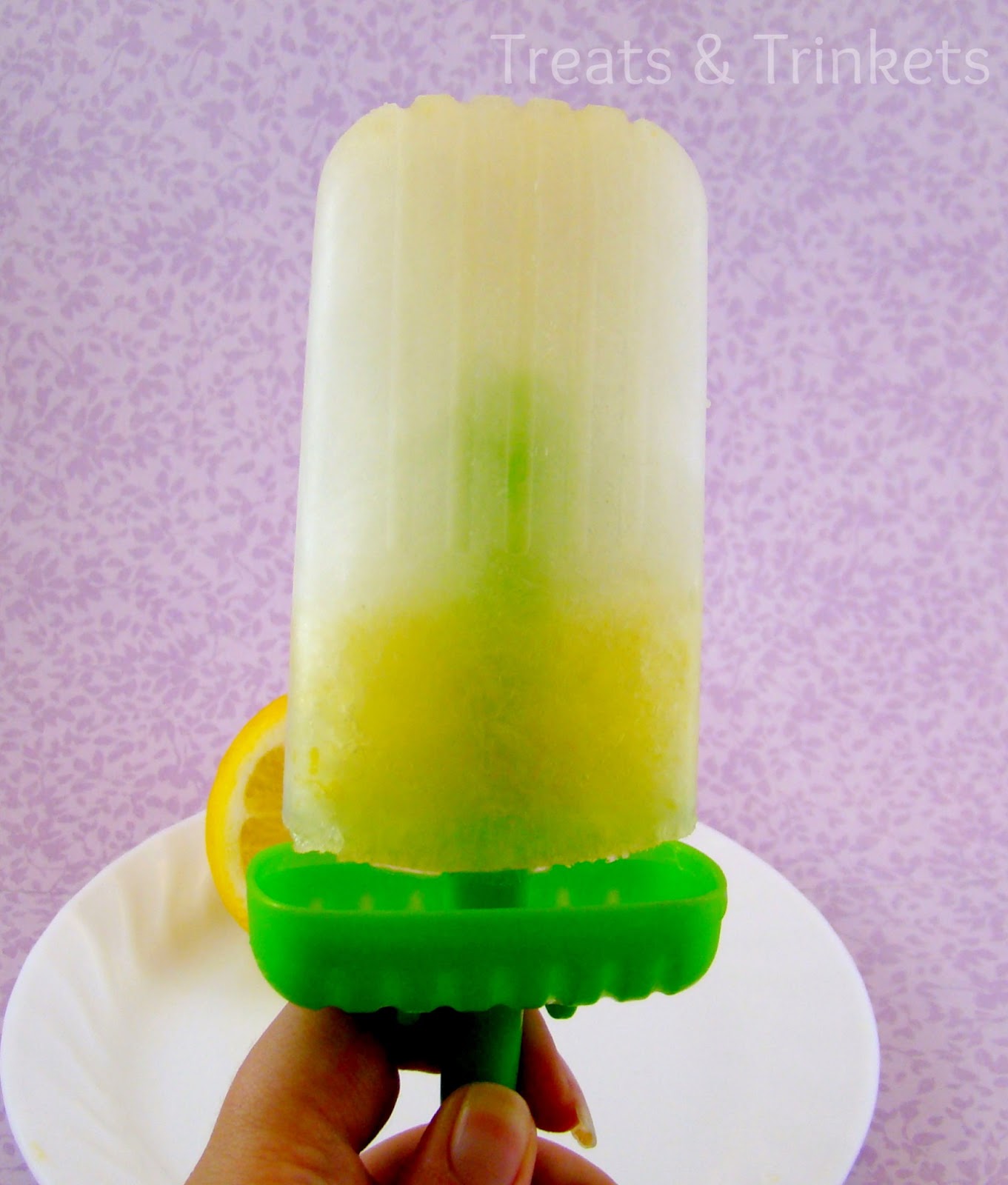 Treats & Trinkets Lemon Daiquiri Ice Pops