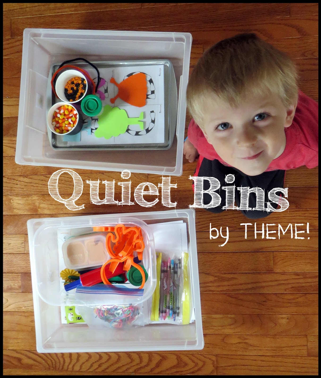 Mom's Tot School Quiet Bins The Full Collection of Themes