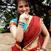 Saloni Hot Navel Show in Red Half Saree Photo Collection