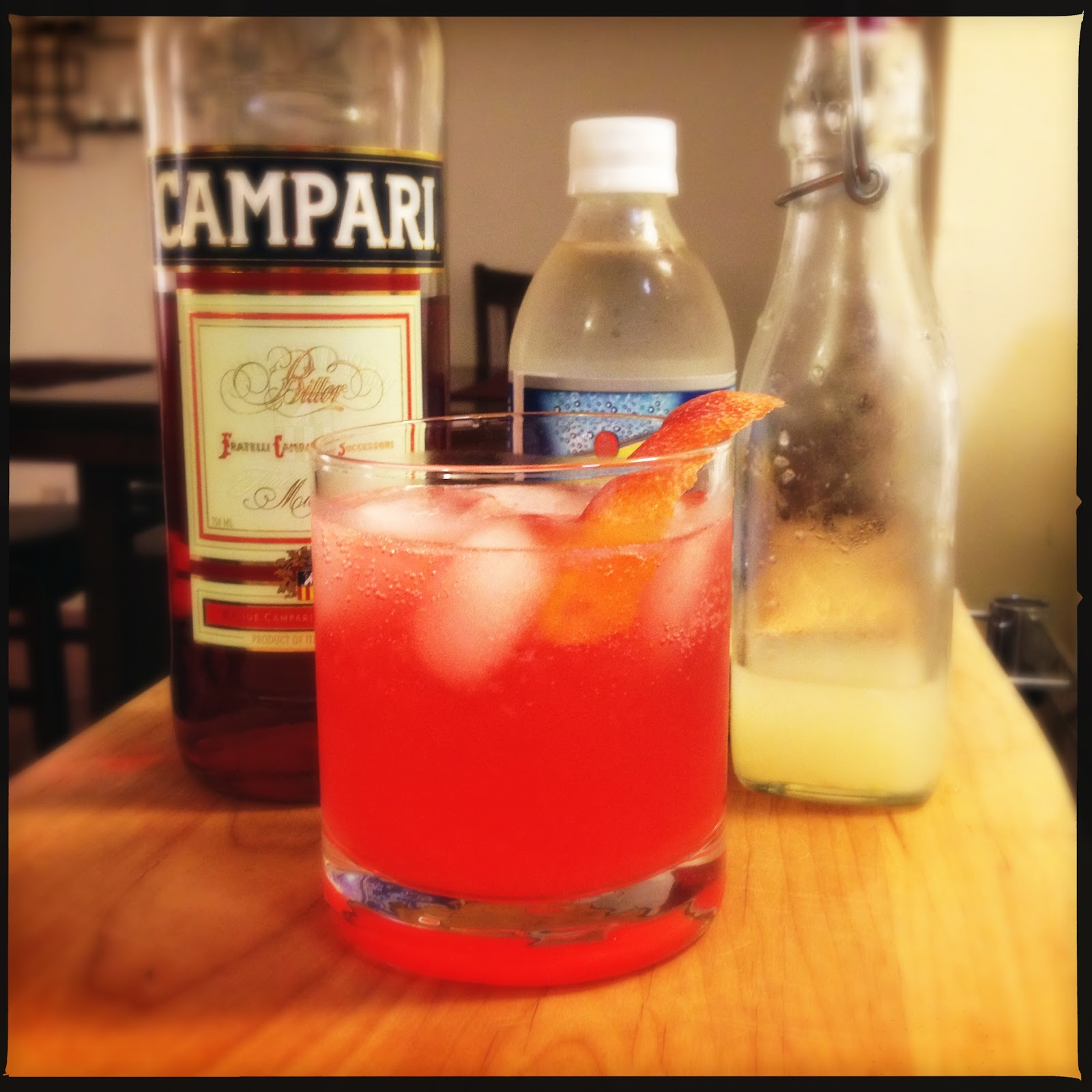 The Lush Chef Campari & Grapefruit Cocktail