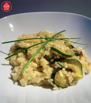 risotto courgettes tout simple