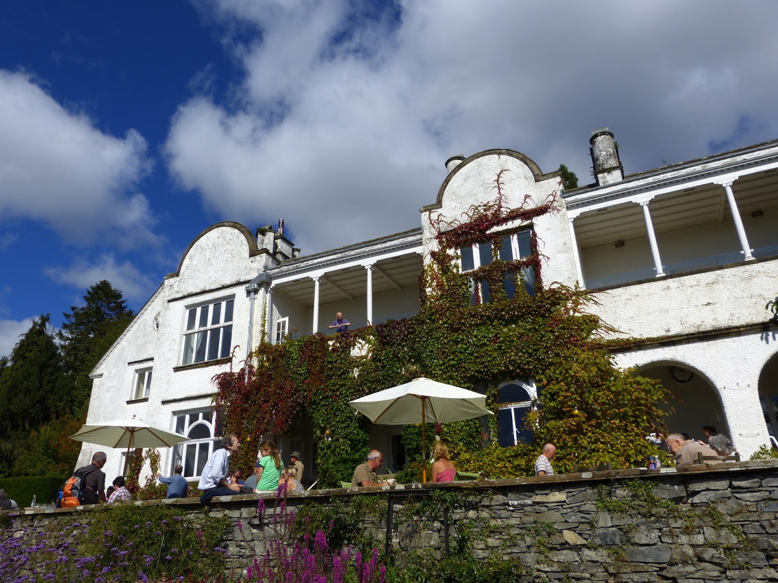 These Boots.... Historic Lancaster Bomber flypast at Brockhole, Windermere