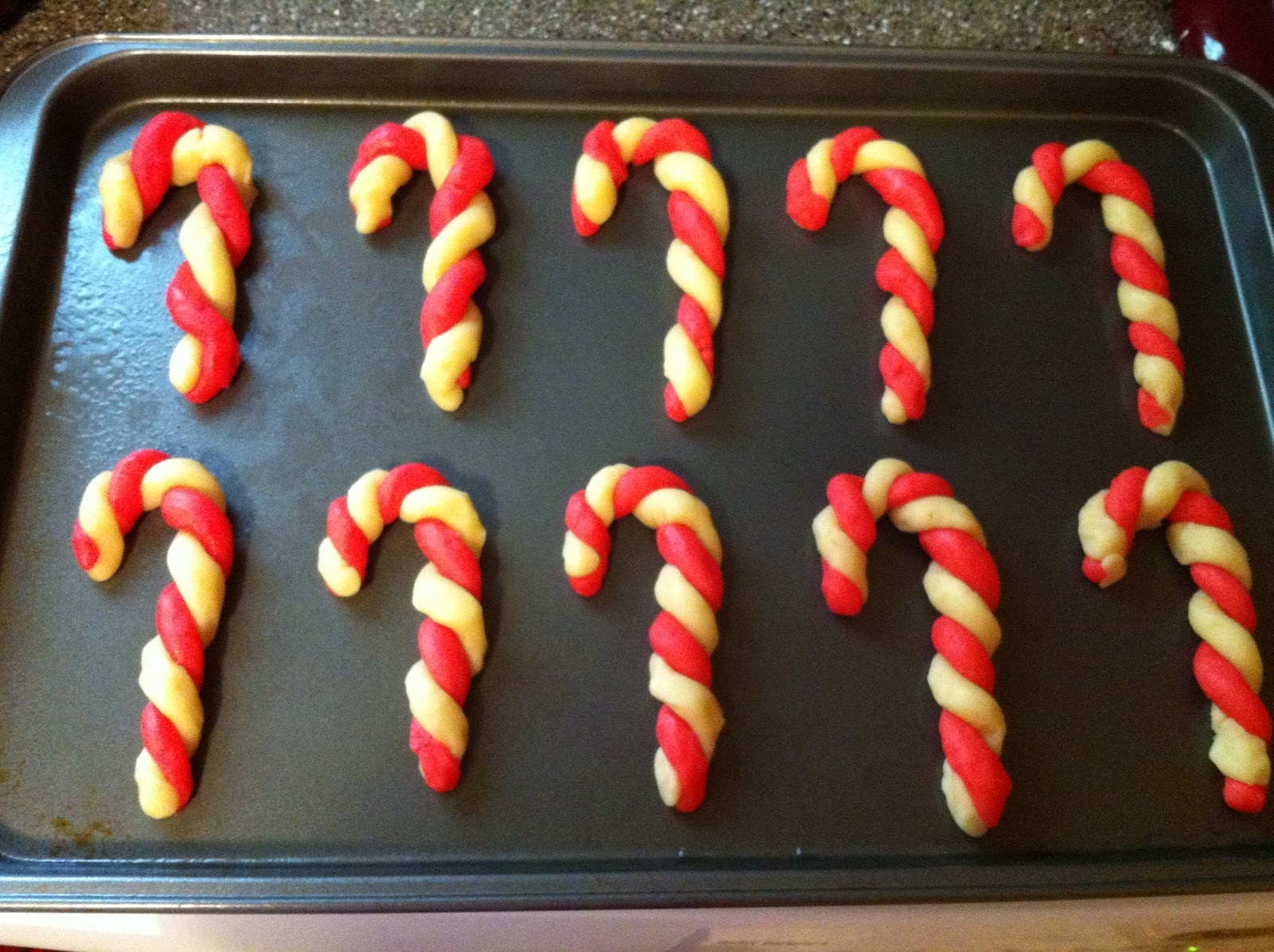Melissa's Attic Candy Cane Cookies