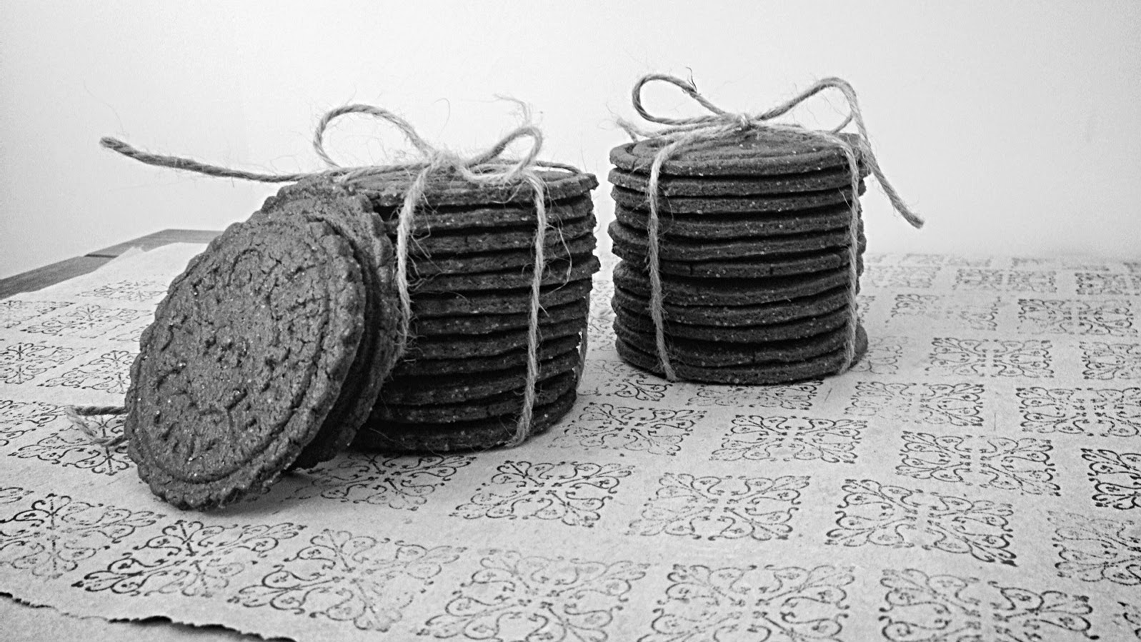 Cookies de chocolate con escamas de sal