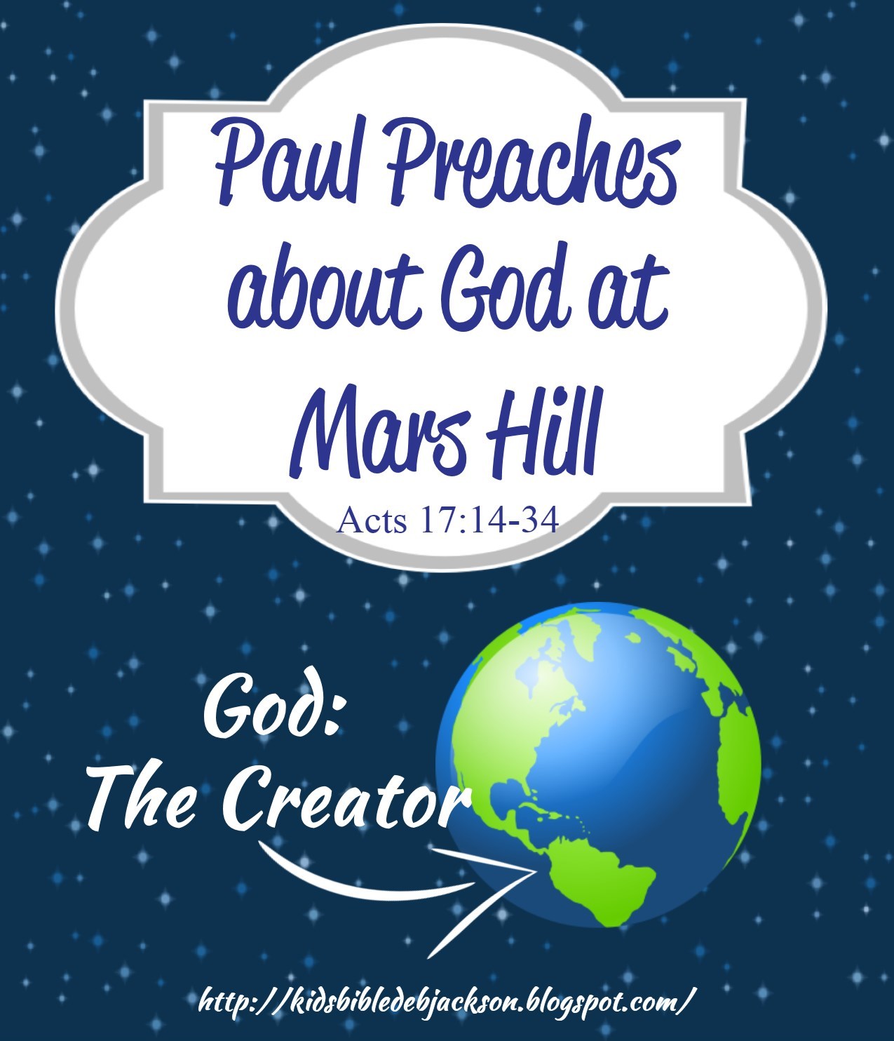 Bible Fun For Kids Paul Preaches About God at Mars Hill