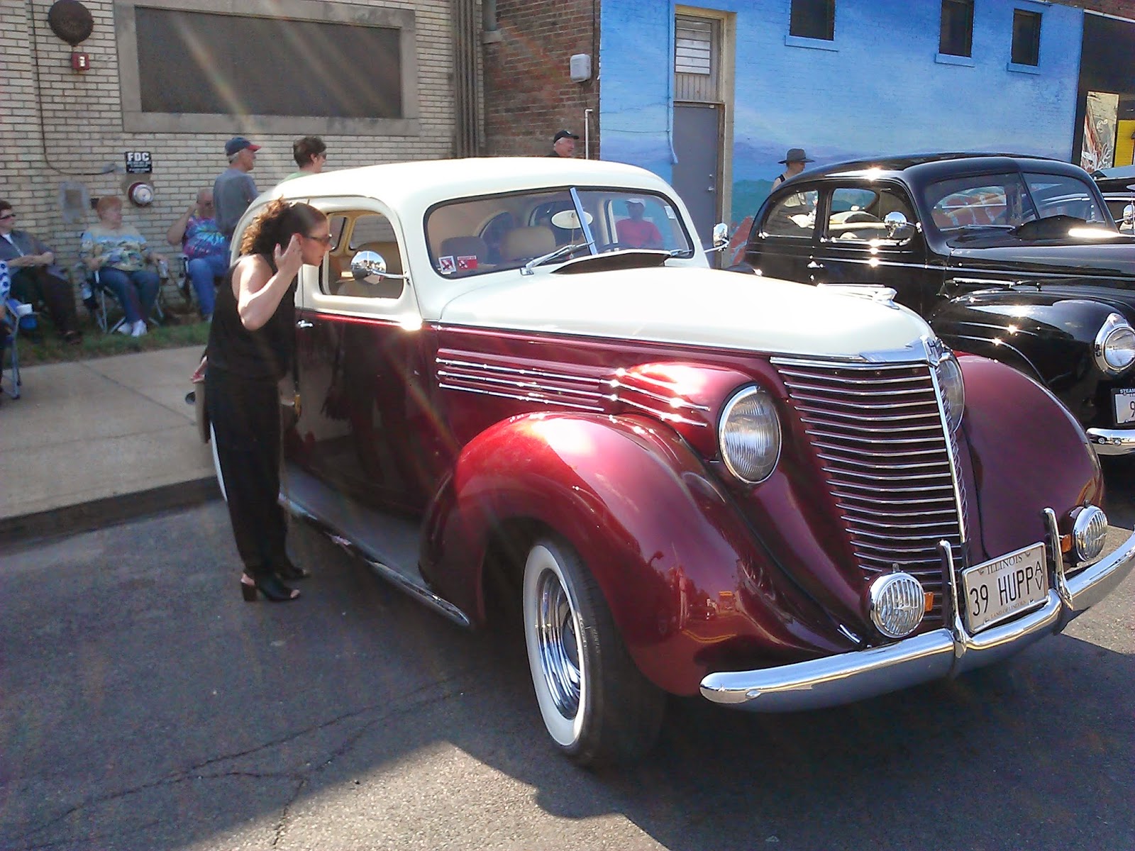 Our Life in Illinois Classic Car Show Peoria 31st May 2014