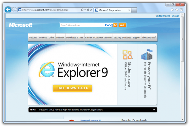 Internet Explorer 9 Vista X86