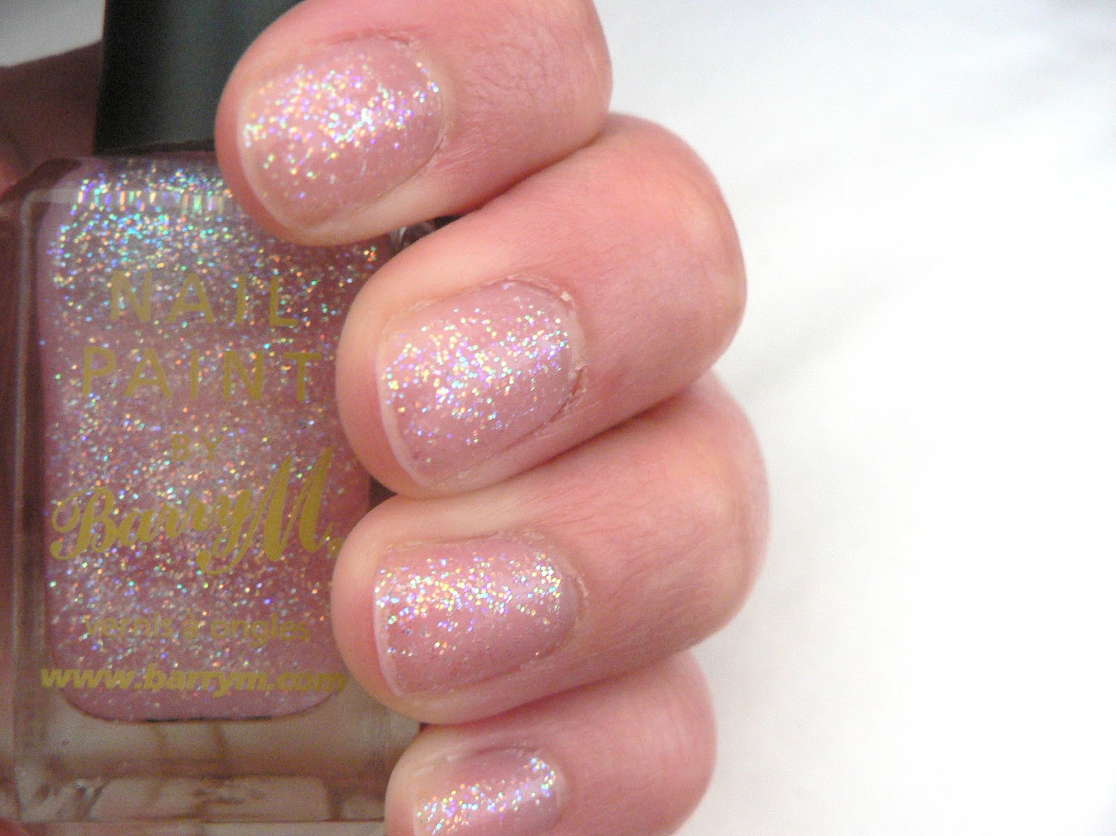 sophietalksbeauty Barry M Glitter Nail Polish