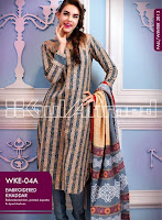 Embroidered Khaddar, Chiffon and Velvet Silk Collection-01