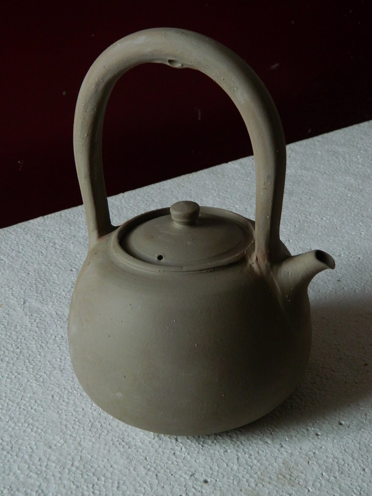 Pots and Tea Ceramic Tea Kettles in process
