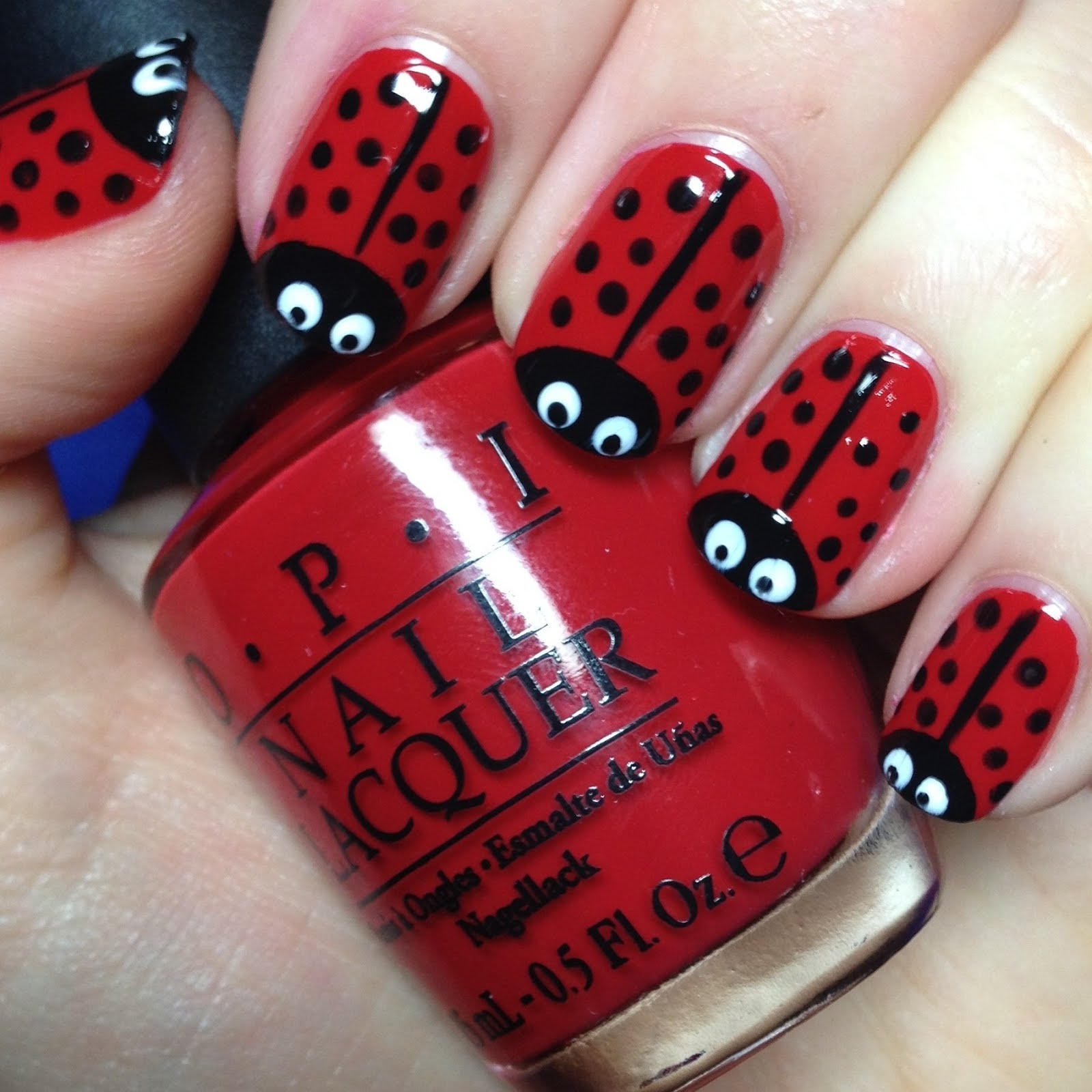 Ladybird Nails