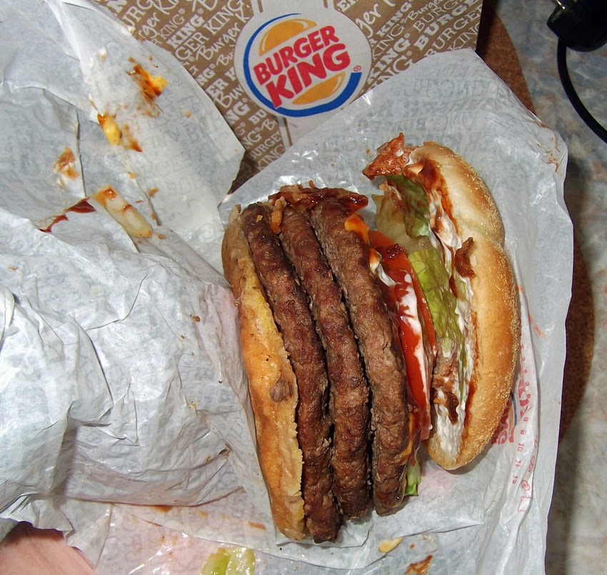 VreMax Burger King Triple Steakhouse Burger