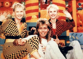 Fun House, Twins, Melanie, Martina, Pat Sharpe, The 90s, 1990s, Funny, Pictures than make you feel old, 