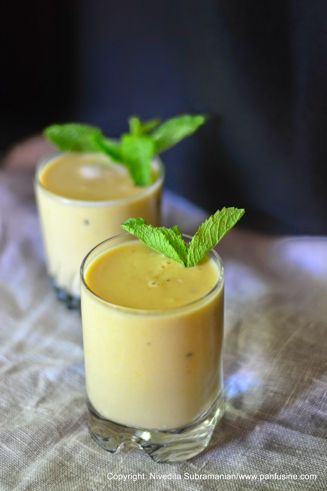 Day 171 Vegan Banana Mango Smoothie